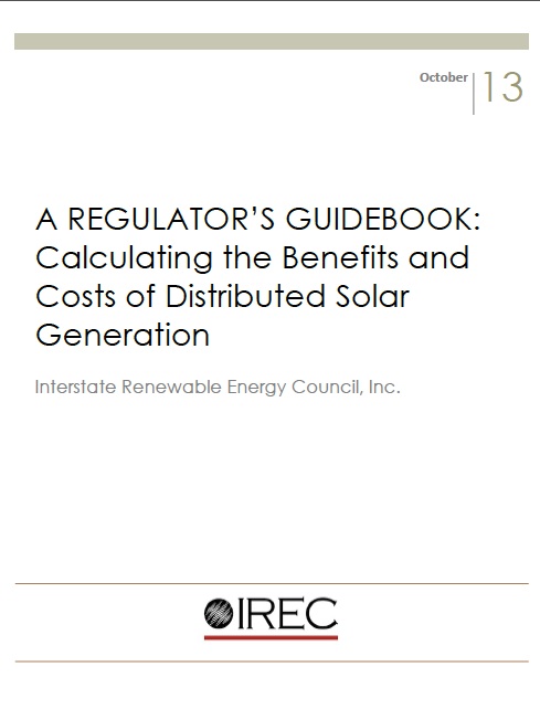 Regulators Guidebook to Assessing Benefits and Costs of DSG