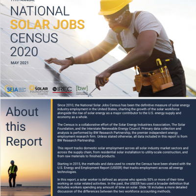 National Solar Jobs Census 2020